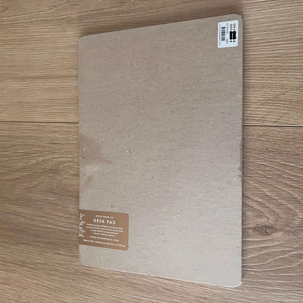 Rifle Paper Co Floral Weekly List Notepad